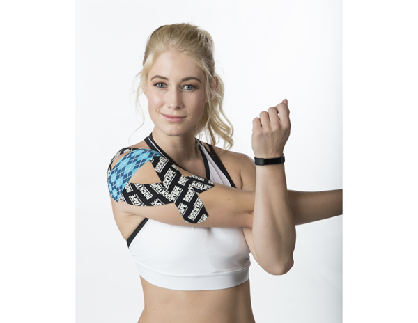 RockTape Standard-teippi sininen garmin argyle - Image 2